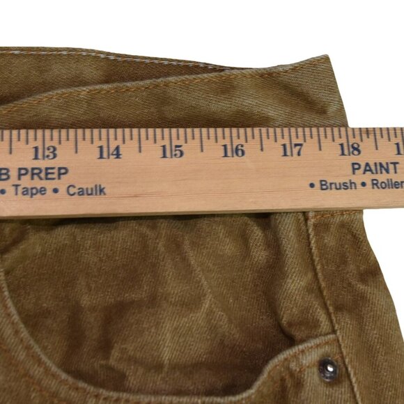 Levi’s 501 Jeans 36x30 Brown Distressed Grunge Washed Out Creased Fade - Picture 9 of 10